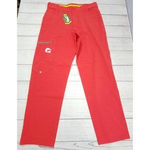 Gator Waders BRKLNE Performance Fishing Pants Mens Size Medium - Red